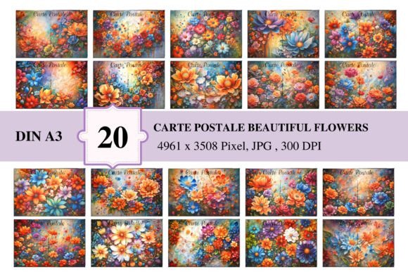Download Carte Postale Beautiful Flowers - Beautiful flowers Collection