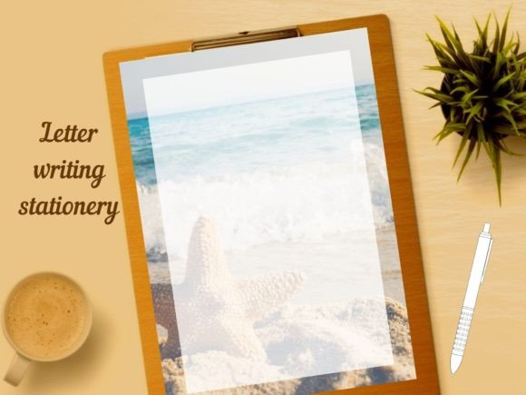 Download Sea Star Letter Paper Stationery - Premium Resources